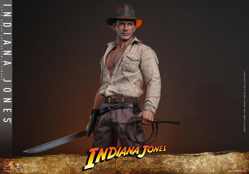MMS860 - Indiana Jones And the Temple of Doom - 1/6th scale Indiana Jones - Image 11