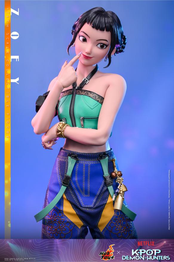TMS178 – KPop Demon Hunters - 1/6th scale Zoey - Image 12