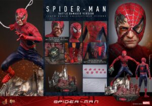 MMS859 - Spider-Man - 1/6th scale Spider-Man (Battle Damaged Version)