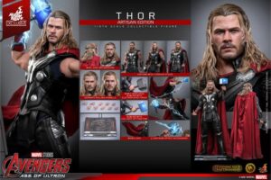 MMS867AE – Avengers: Age of Ultron - 1/6th scale Thor (Artisan Edition) [Hot Toys Exclusive]