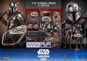 MMS872 - The Mandalorian and Grogu - 1/6 The Mandalorian and Grogu Collectible Set (Deluxe Version)