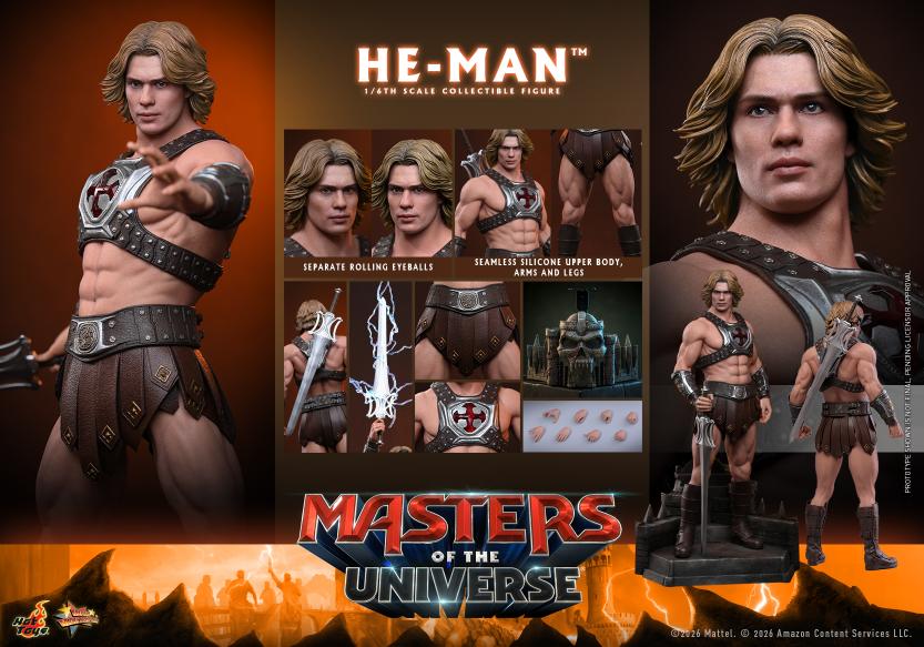 MMS888 – Masters of the Universe - 1/6th scale He-Man Collectible Figure