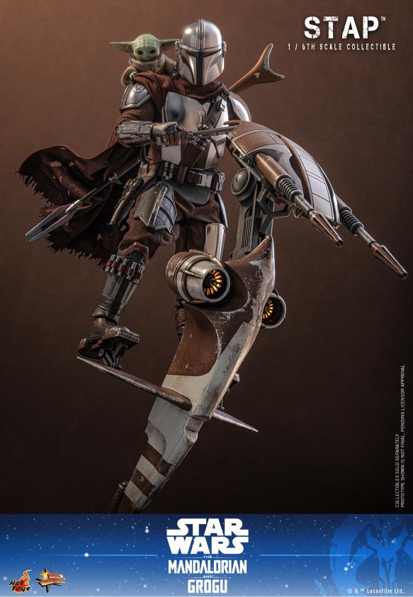 MMS886 - Star Wars: The Mandalorian & Grogu™ - 1/6th scale STAP™ Collectible - Image 12