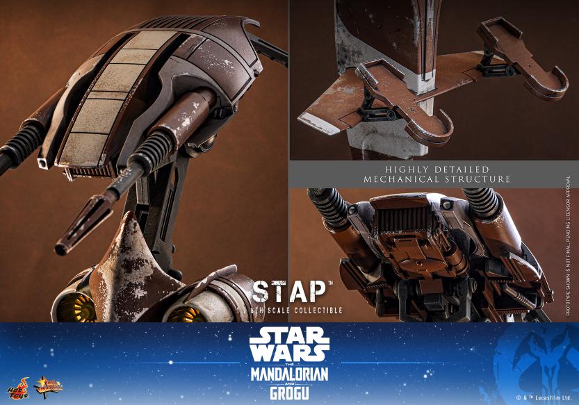 MMS886 - Star Wars: The Mandalorian & Grogu™ - 1/6th scale STAP™ Collectible - Image 16