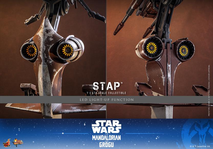 MMS886 - Star Wars: The Mandalorian & Grogu™ - 1/6th scale STAP™ Collectible - Image 17