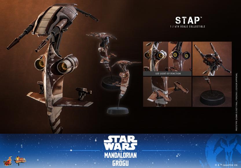 MMS886 - Star Wars: The Mandalorian & Grogu™ - 1/6th scale STAP™ Collectible