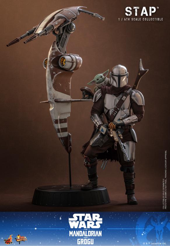 MMS886 - Star Wars: The Mandalorian & Grogu™ - 1/6th scale STAP™ Collectible - Image 8