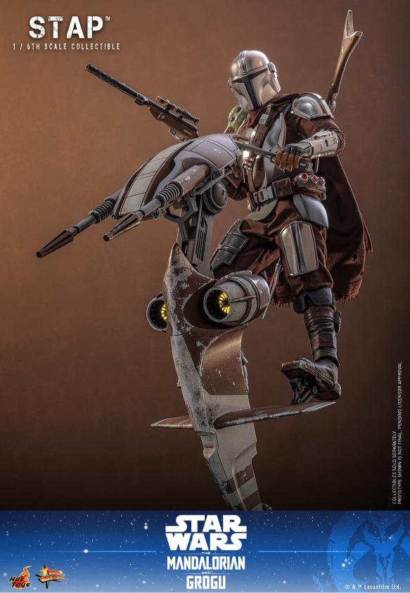 MMS886 - Star Wars: The Mandalorian & Grogu™ - 1/6th scale STAP™ Collectible - Image 9