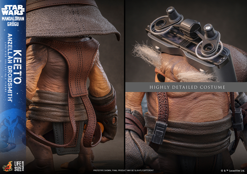 LMS018 - Star Wars: The Mandalorian & Grogu™ - Keeto (Anzellan Droidsmith™) Life-Size - Image 15