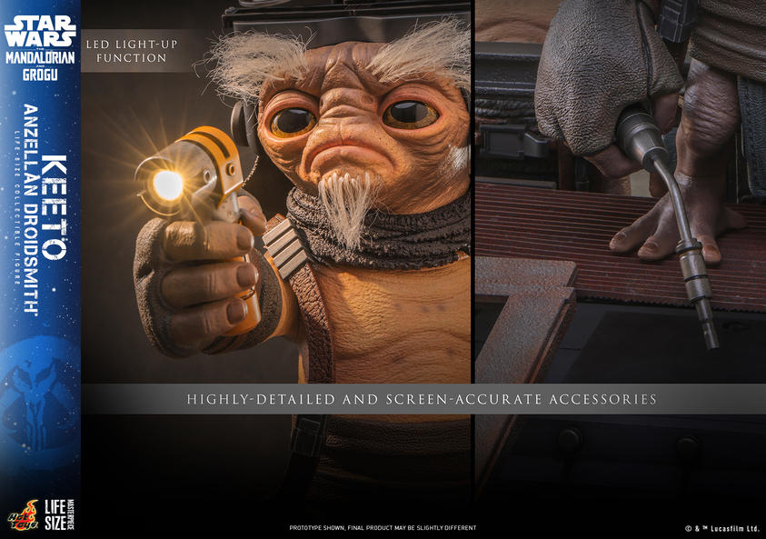 LMS018 - Star Wars: The Mandalorian & Grogu™ - Keeto (Anzellan Droidsmith™) Life-Size - Image 16