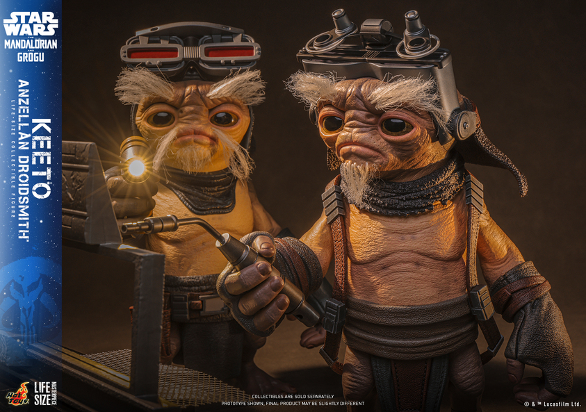 LMS018 - Star Wars: The Mandalorian & Grogu™ - Keeto (Anzellan Droidsmith™) Life-Size - Image 4