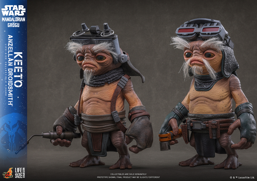 LMS018 - Star Wars: The Mandalorian & Grogu™ - Keeto (Anzellan Droidsmith™) Life-Size - Image 5