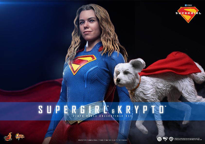MMS869 – Supergirl™ - 1/6th scale Supergirl™ & Krypto™ Collectible Set - Image 2