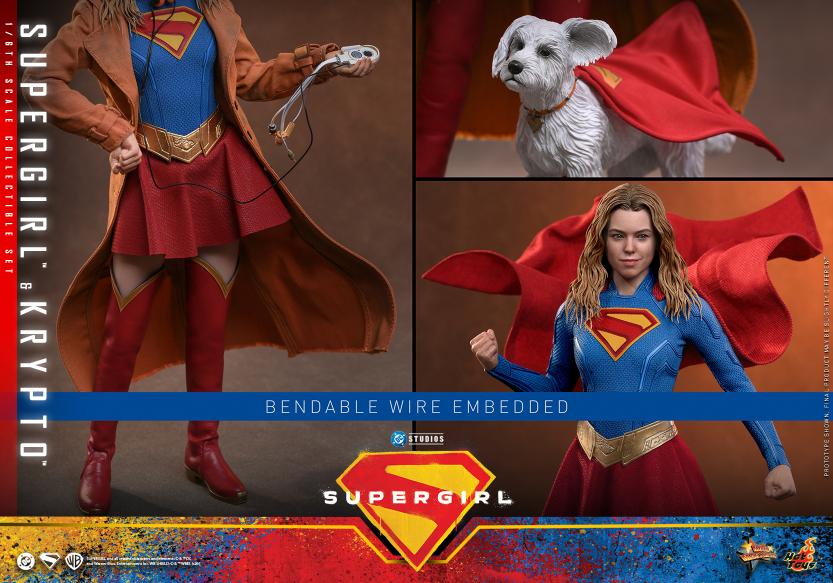 MMS869 – Supergirl™ - 1/6th scale Supergirl™ & Krypto™ Collectible Set - Image 21