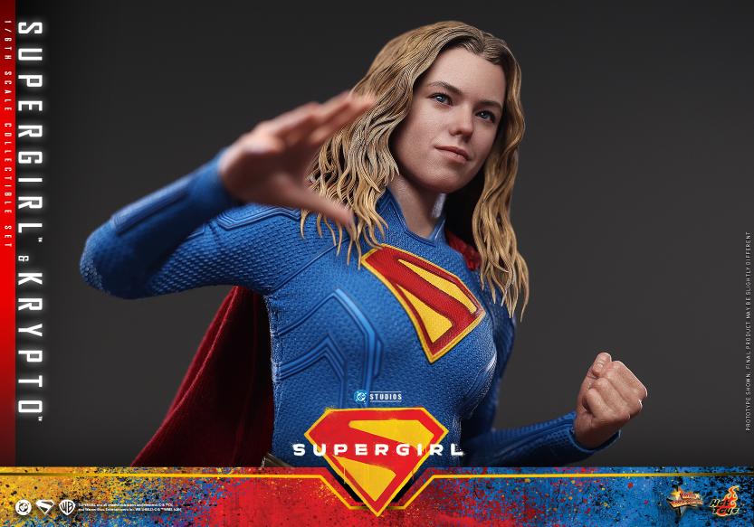 MMS869 – Supergirl™ - 1/6th scale Supergirl™ & Krypto™ Collectible Set - Image 4