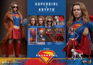 MMS869 – Supergirl™ - 1/6th scale Supergirl™ & Krypto™ Collectible Set