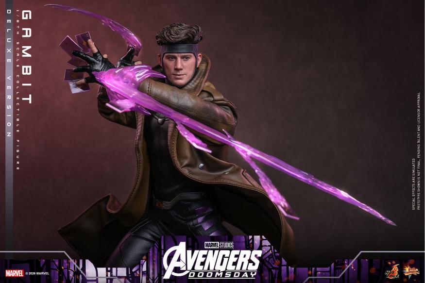 MMS911B - Avengers: Doomsday - 1/6th scale Gambit (Deluxe Version)(Special Edition) - Image 5