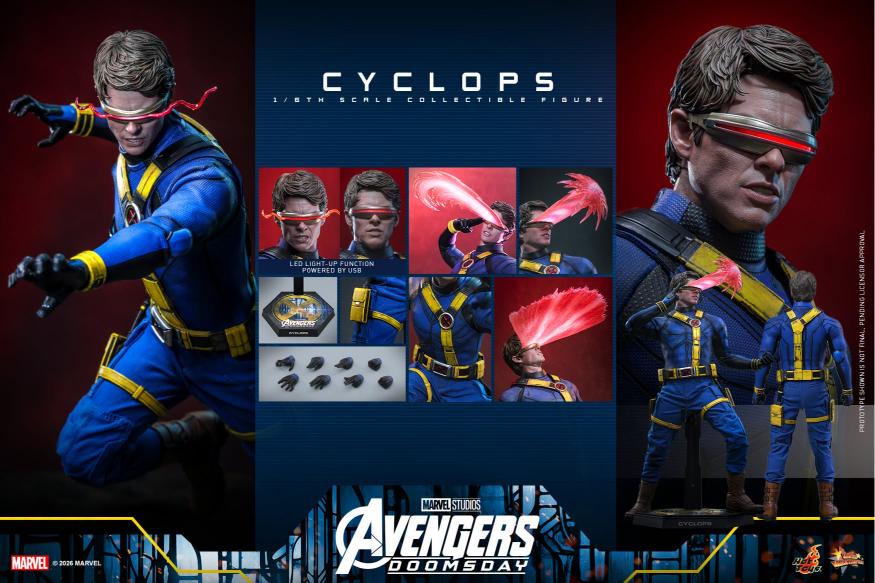 MMS908 - Avengers: Doomsday - 1/6th scale Cyclops