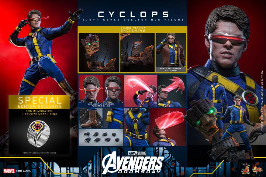 MMS909B - Avengers: Doomsday - 1/6th scale Cyclops (Deluxe Version)(Special Edition)