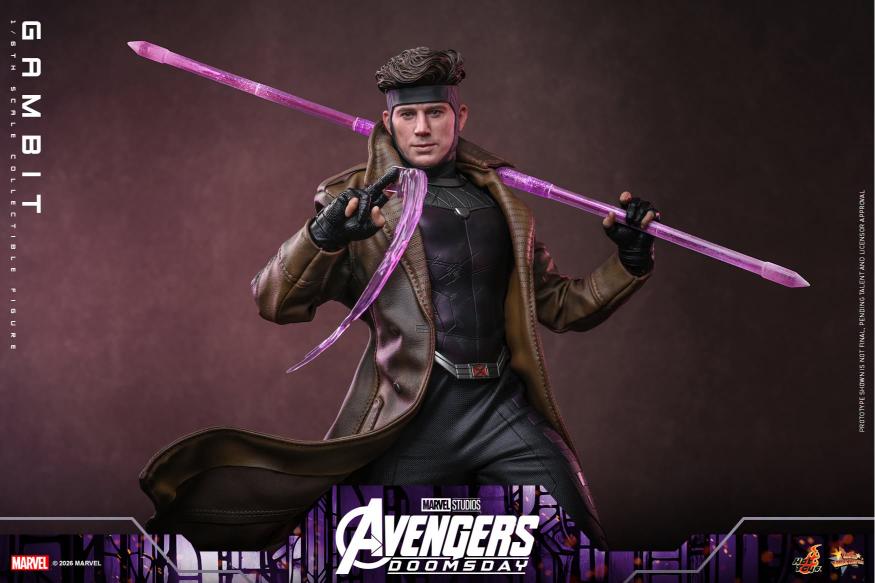 MMS910 - Avengers: Doomsday - 1/6th scale Gambit - Image 6
