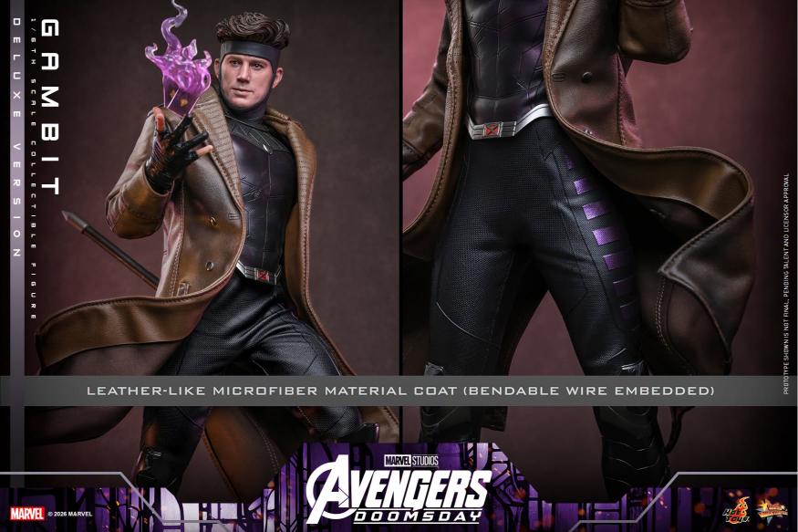 MMS911B - Avengers: Doomsday - 1/6th scale Gambit (Deluxe Version)(Special Edition) - Image 20
