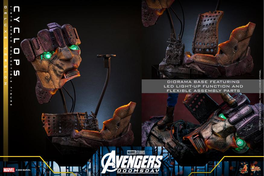 MMS909B - Avengers: Doomsday - 1/6th scale Cyclops (Deluxe Version)(Special Edition) - Image 24