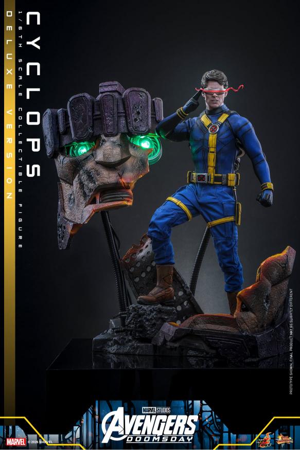 MMS909B - Avengers: Doomsday - 1/6th scale Cyclops (Deluxe Version)(Special Edition) - Image 7