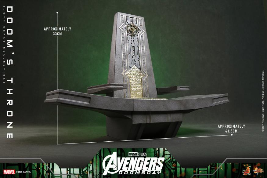 ACS016 - Avengers: Doomsday - 1/6th scale Doom’s Throne - Image 13