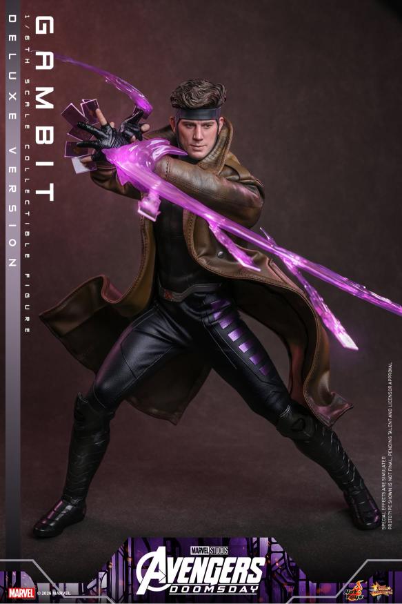 MMS911B - Avengers: Doomsday - 1/6th scale Gambit (Deluxe Version)(Special Edition) - Image 6