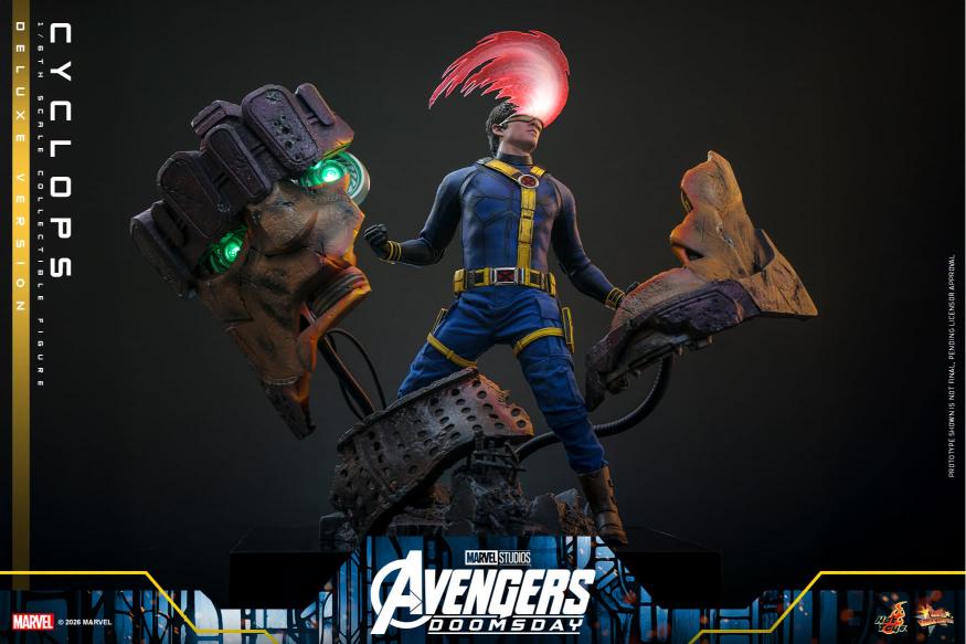 MMS909B - Avengers: Doomsday - 1/6th scale Cyclops (Deluxe Version)(Special Edition) - Image 9