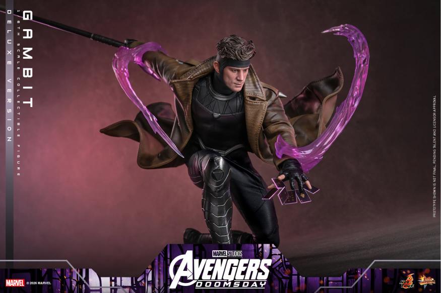 MMS911B - Avengers: Doomsday - 1/6th scale Gambit (Deluxe Version)(Special Edition) - Image 3