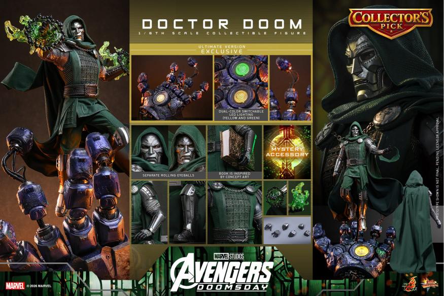 MMS907 - Avengers: Doomsday - 1/6th scale Doctor Doom (Ultimate Version)
