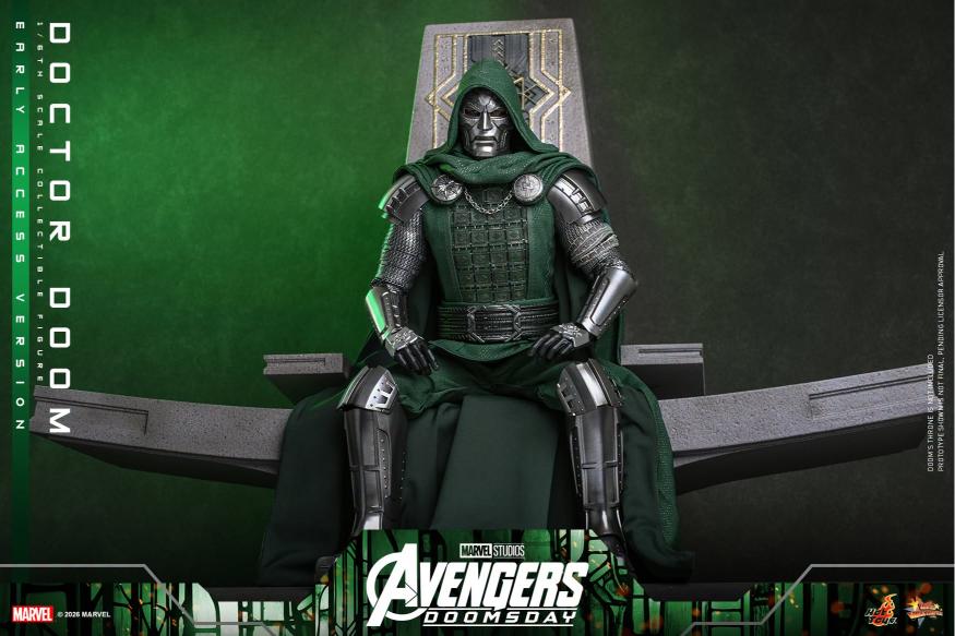 MMS906B - Avengers: Doomsday - 1/6th scale Doctor Doom (Early Access Version) (Special Edition) - Image 4
