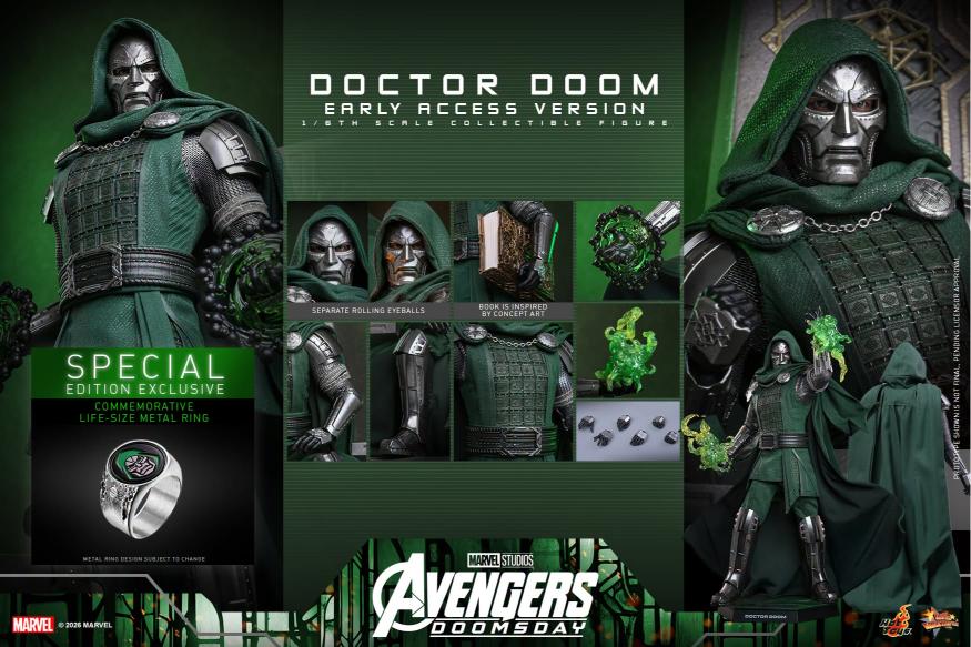 MMS906B - Avengers: Doomsday - 1/6th scale Doctor Doom (Early Access Version) (Special Edition)