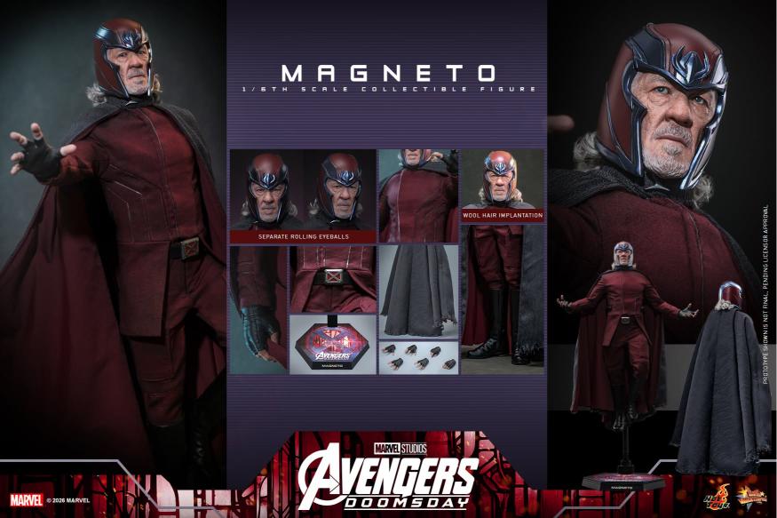 MMS912 - Avengers: Doomsday - 1/6th scale Magneto