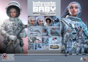 AMC041 - Brothersfree x Hot Toys - 1/6th scale Space Worker Baby (Brothersfree 25th Silver Galaxy Version)