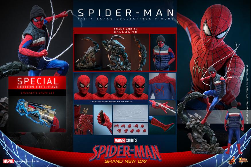MMS893B – Spider-Man: Brand New Day - 1/6th scale Spider-Man (Deluxe Version) (Special Edition)