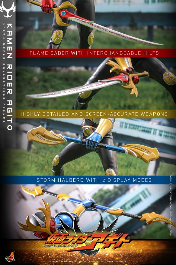 TMS192 – Kamen Rider Agito - 1/6th scale Kamen Rider Agito - Image 24