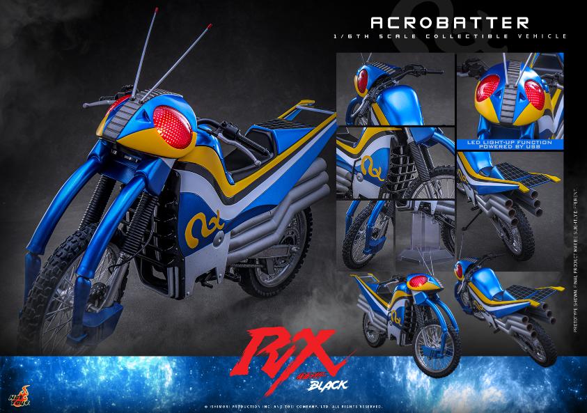 TMS182 – Kamen Rider Black RX - 1/6th scale Acrobatter