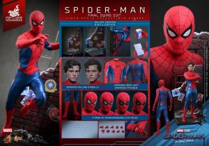 MMS922 - Spider-Man: No Way Home - 1/6th scale Spider-Man (Final Swing Suit)(Deluxe Version) [Hot Toys Exclusive]
