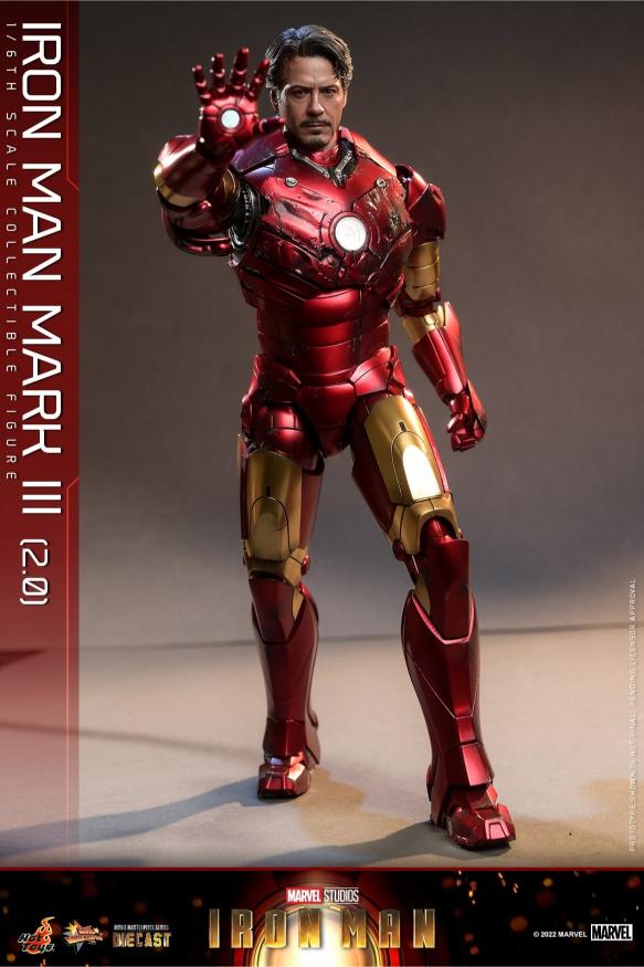 MMS664D48 - Iron Man - 1/6th scale Iron Man Mark III (2.0) - Image 3