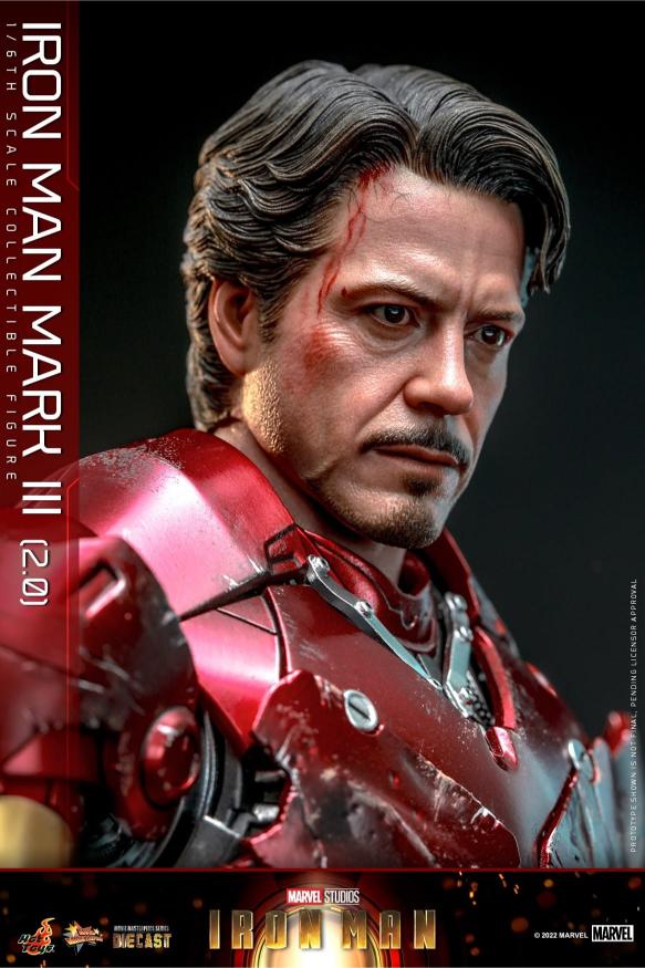 MMS664D48 - Iron Man - 1/6th scale Iron Man Mark III (2.0) - Image 6