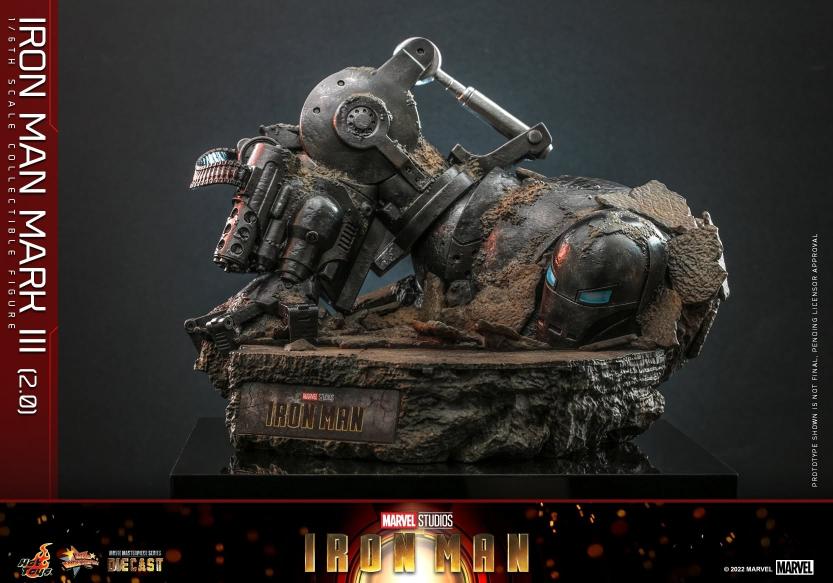 MMS664D48 - Iron Man - 1/6th scale Iron Man Mark III (2.0) - Image 8