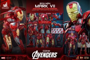 MMS870D82 - The Avengers - 1/6th scale Iron Man Mark VII (Exo-Chrome Clear Version)