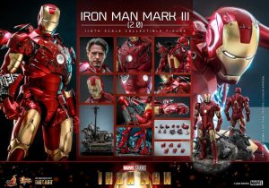 MMS664D48 - Iron Man - 1/6th scale Iron Man Mark III (2.0)