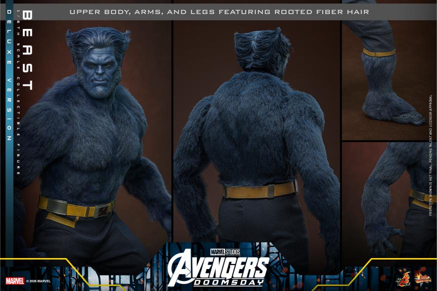MMS921 – Avengers: Doomsday - 1/6th scale Beast (Deluxe Version) - Image 19