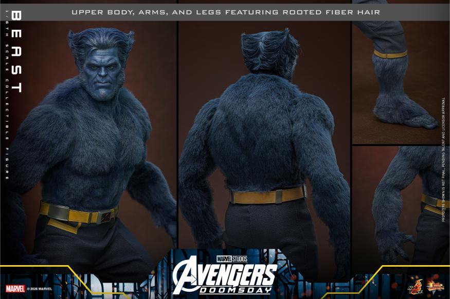 MMS920 – Avengers: Doomsday - 1/6th scale Beast - Image 18