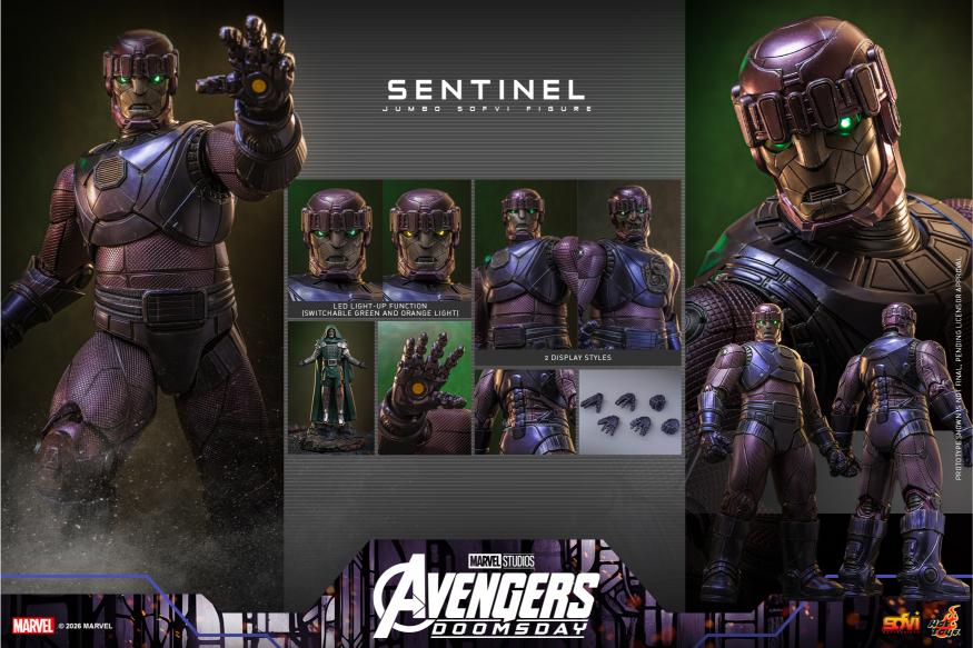 SMS004J – Avengers: Doomsday - Sentinel Jumbo Sofvi Figure
