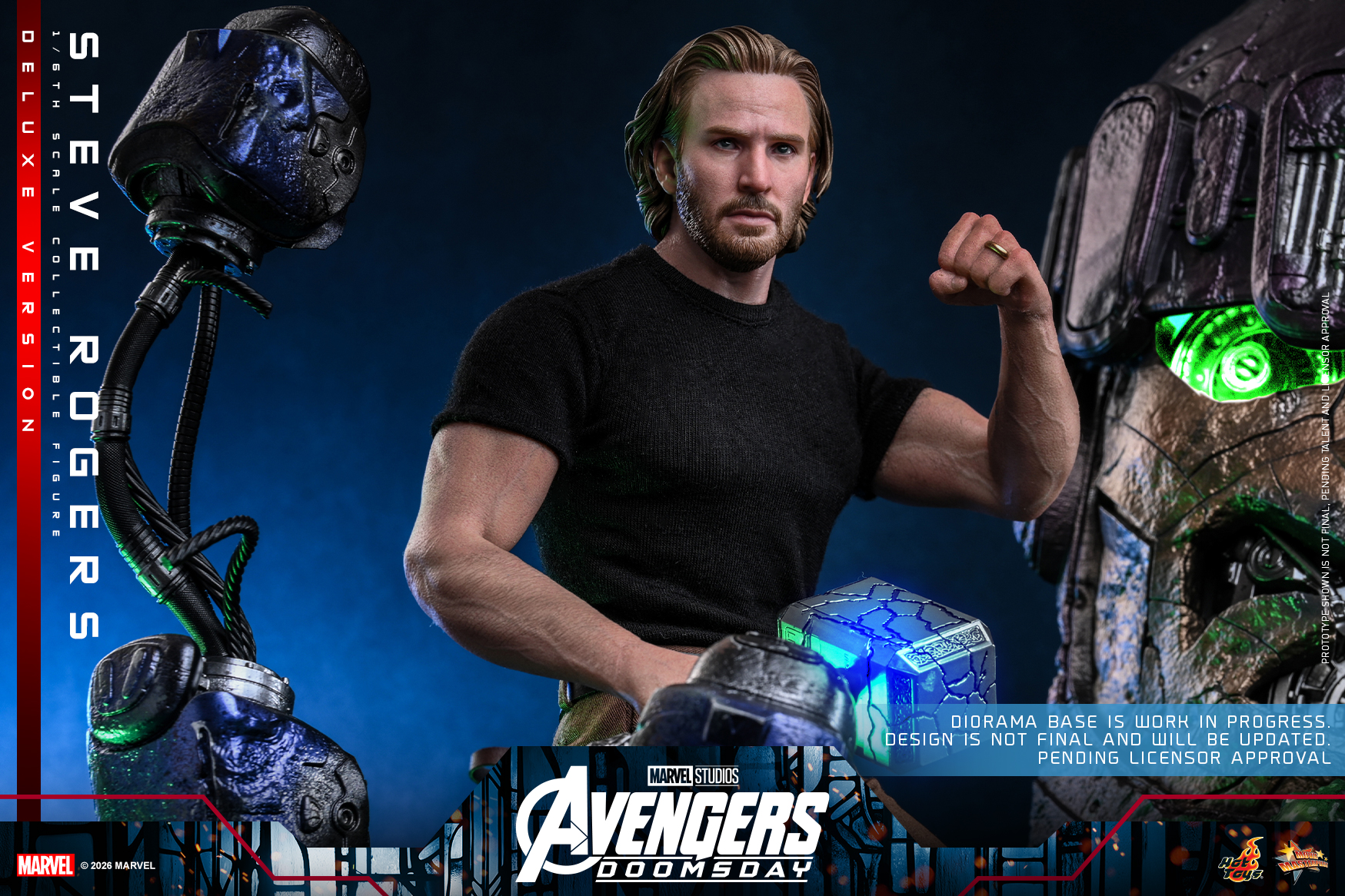 MMS929B – Avengers: Doomsday - 1/6th scale Steve Rogers (Deluxe Version) (Special Edition)