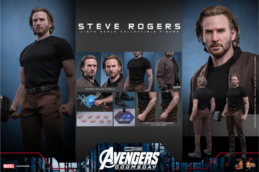 MMS928 – Avengers: Doomsday - 1/6th scale Steve Rogers